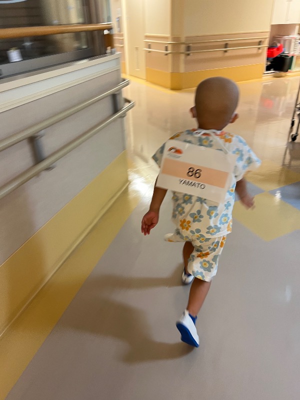 点滴とれたよ！