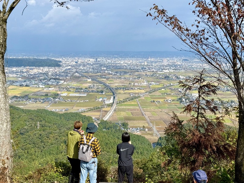 最後まで山歩きで応援します！文殊山